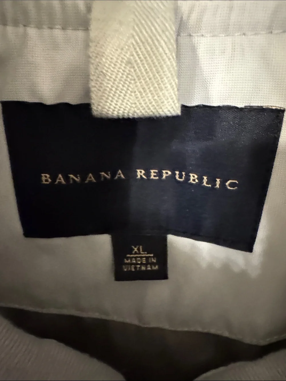 Banana Republic Gray Lightweight Bomber Jacket
